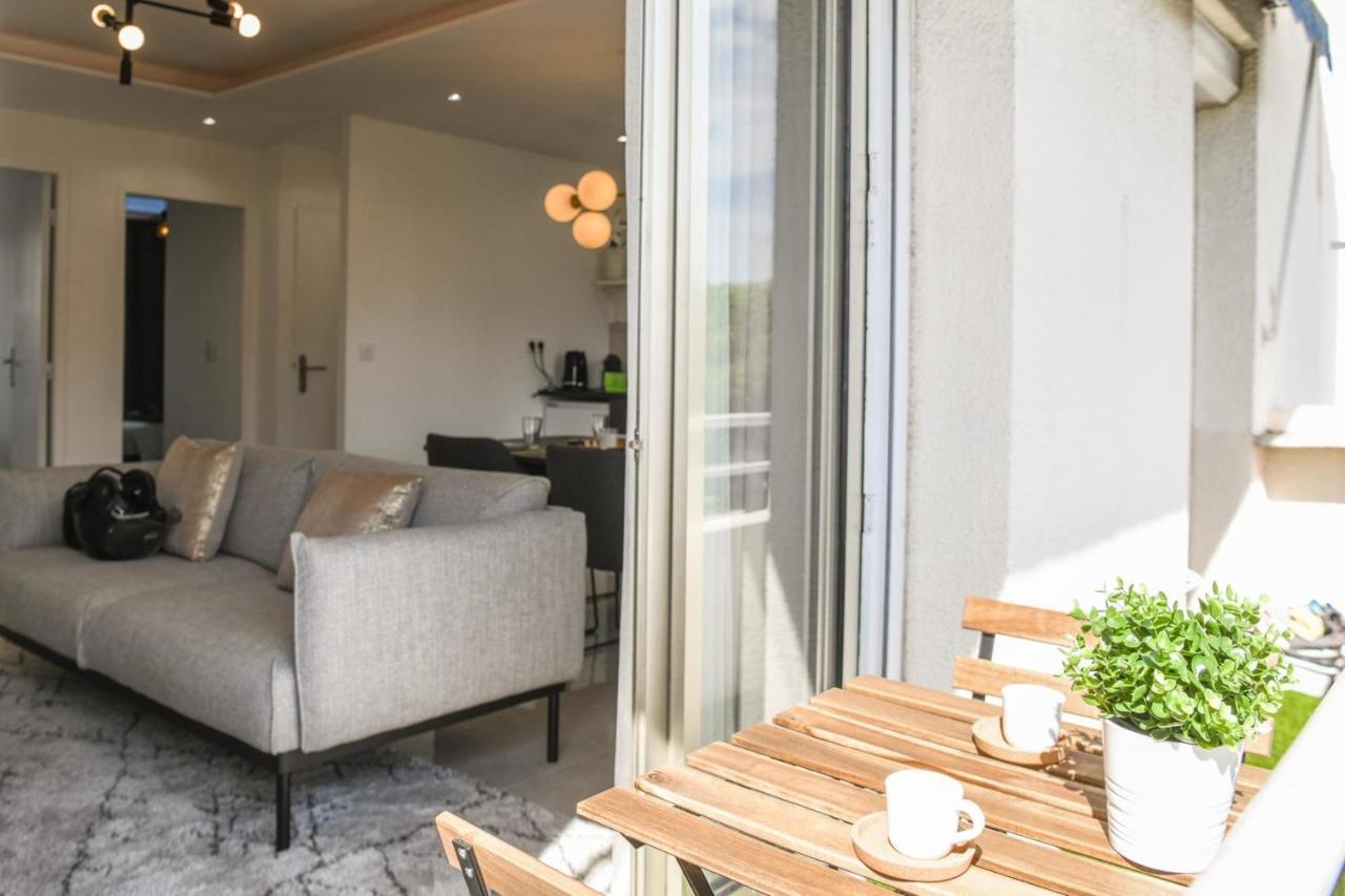 Appart Standing 2 Chambres Avec Balcon Et Parking Marseille Exteriör bild