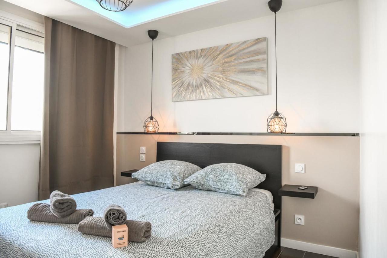 Appart Standing 2 Chambres Avec Balcon Et Parking Marseille Exteriör bild